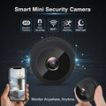 SZDUDU Mini Wireless Security Camera, Full HD 720P Portable Small HD Nanny Cam with Night Vision, Video Record and Motion Detection for Home Car Drone Office and Outdoor Use